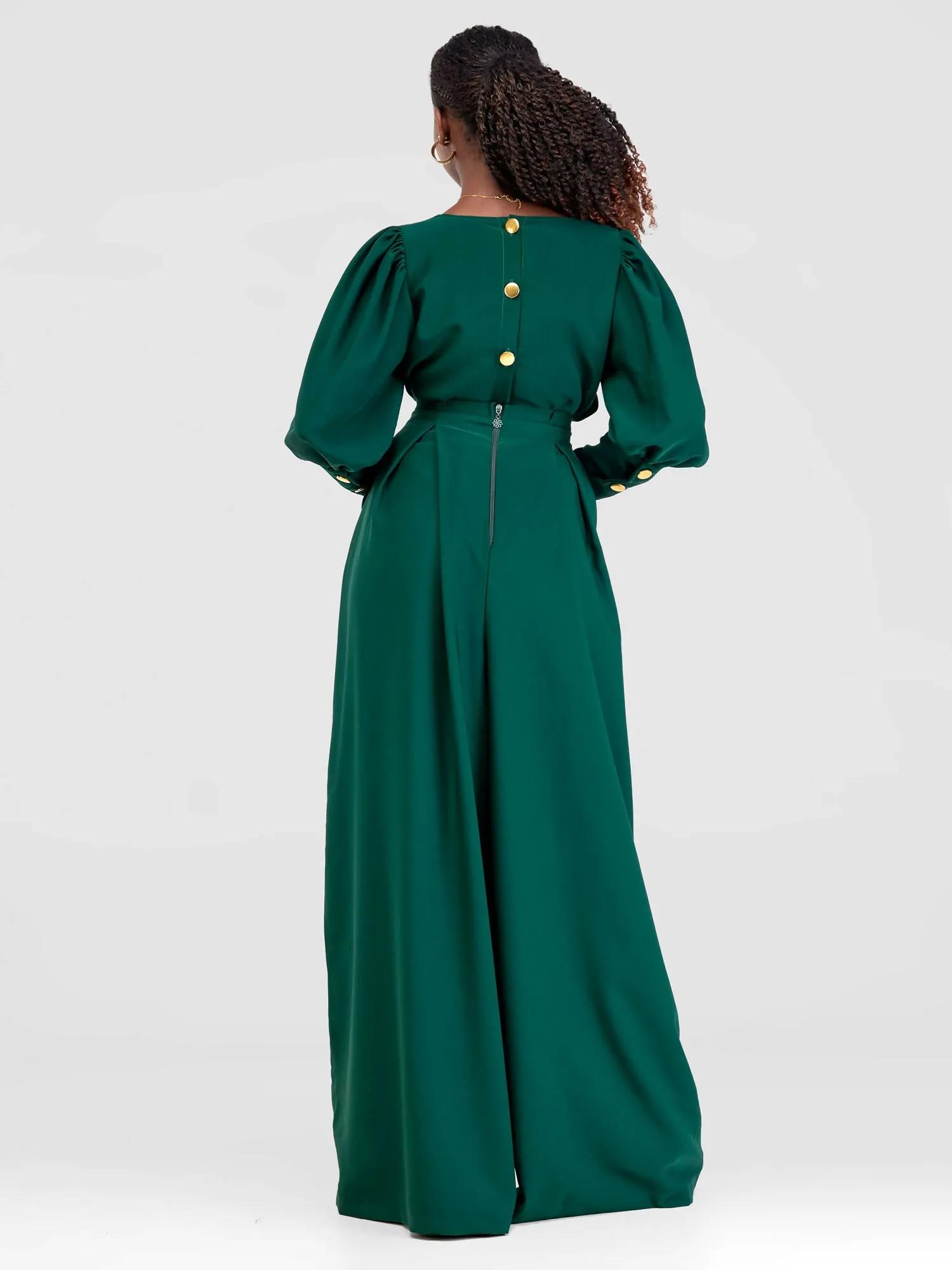 Mwasi Palazzo And Top Set - Green