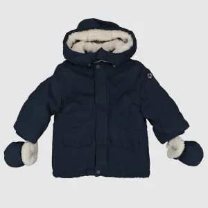 Navy Padded Parka