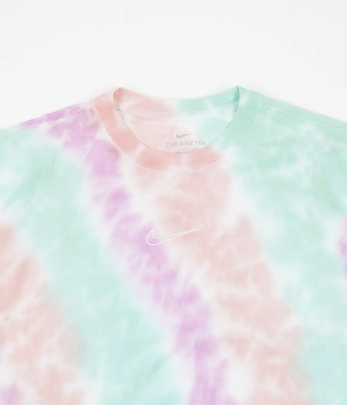 Nike Max90 Wild Tie Dye T-Shirt - White / Football Grey / Light Dew / White