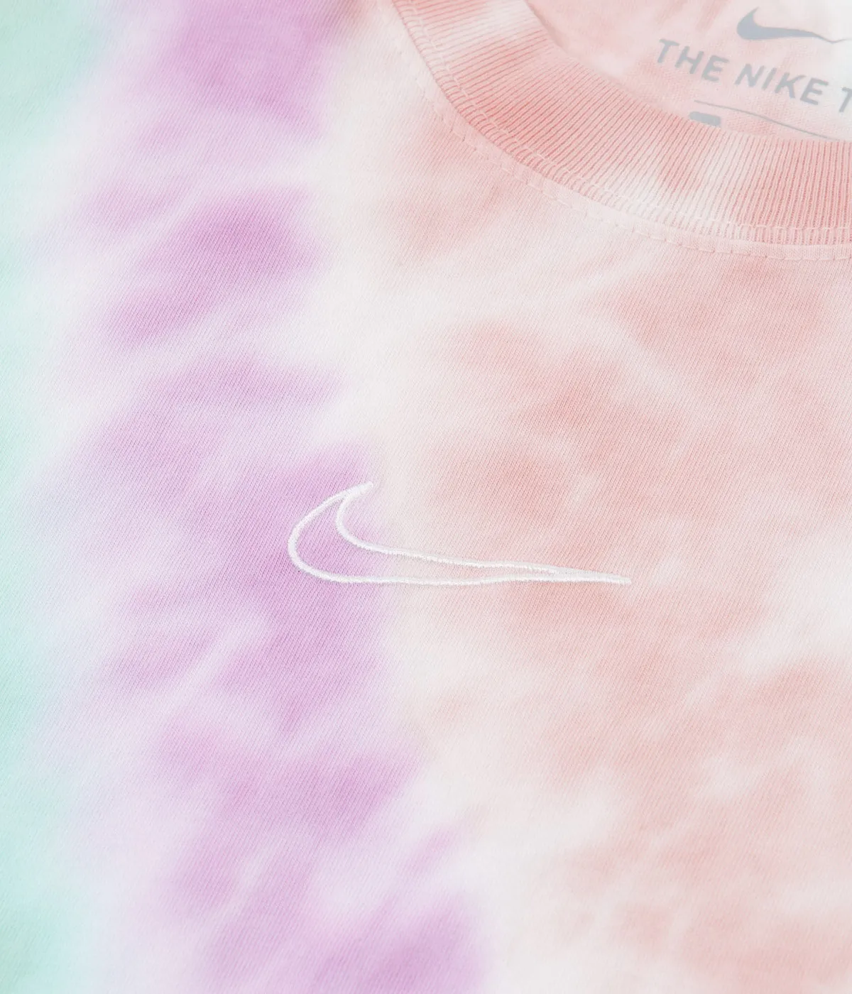 Nike Max90 Wild Tie Dye T-Shirt - White / Football Grey / Light Dew / White
