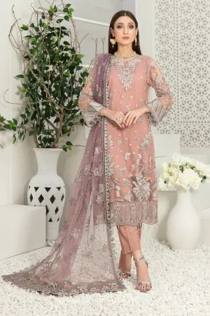 Nina by Tawakkal Semi Stitched 3 Piece Fancy Chiffon Collection'2022-N-6529