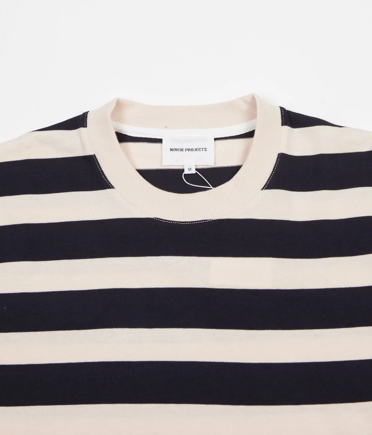 Norse Projects Johannes Rugby Stripe Long Sleeve T-Shirt - Navy