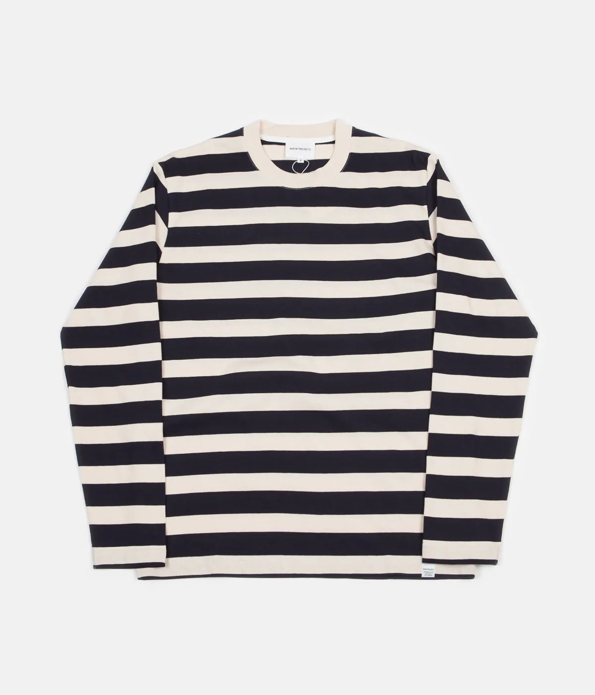 Norse Projects Johannes Rugby Stripe Long Sleeve T-Shirt - Navy