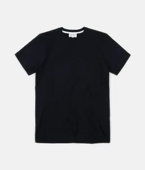 Norse Projects Niels Serif Logo T-Shirt - Dark Navy