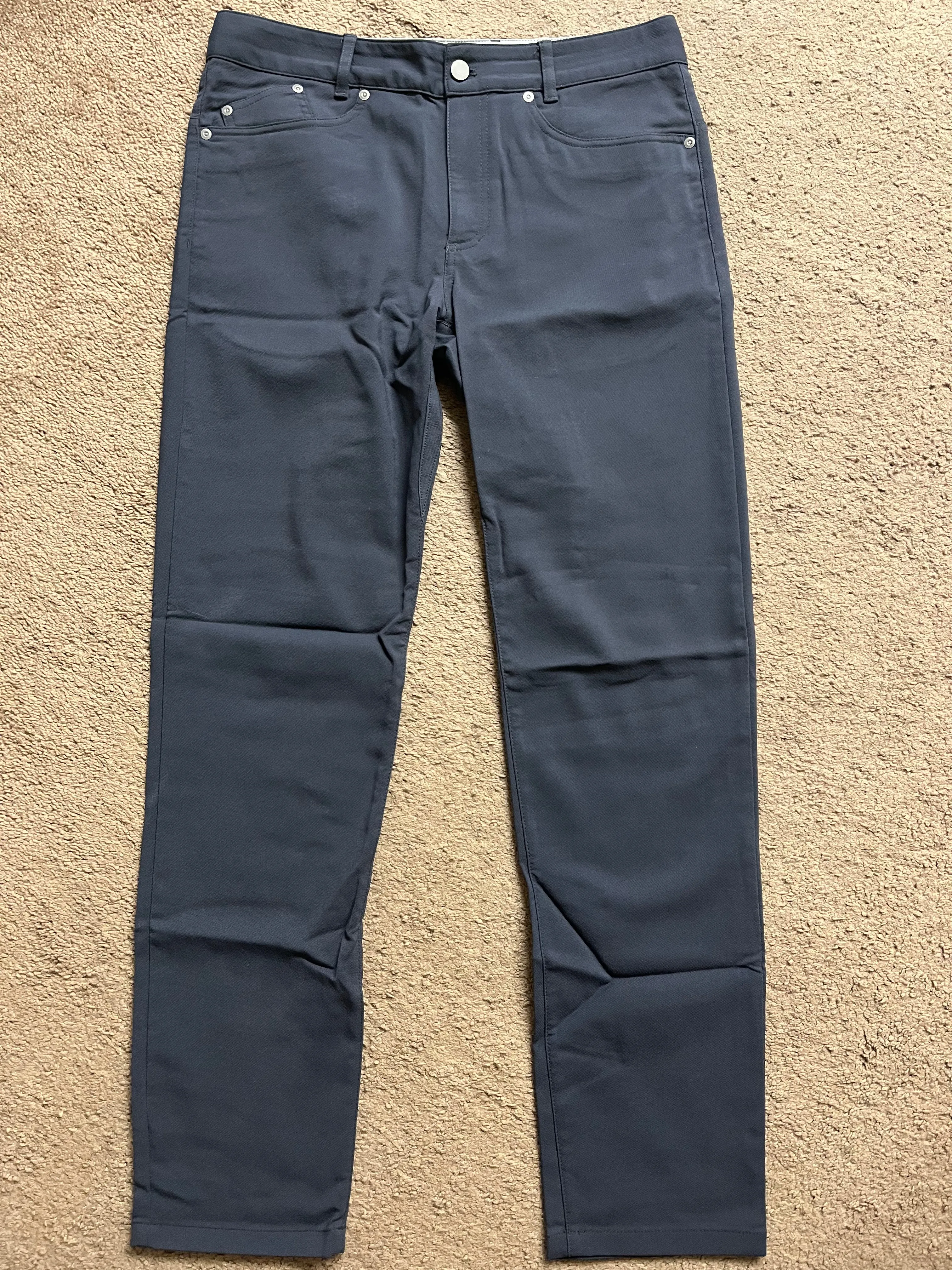 Outlier Slim Dungarees - 33 x 31.5 - Bluetint grey