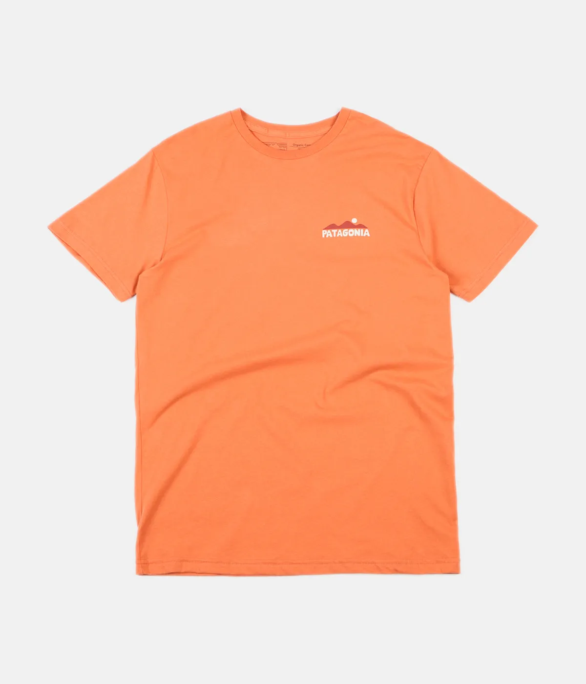 Patagonia The Less You Need Organic T-Shirt - Sunset Orange