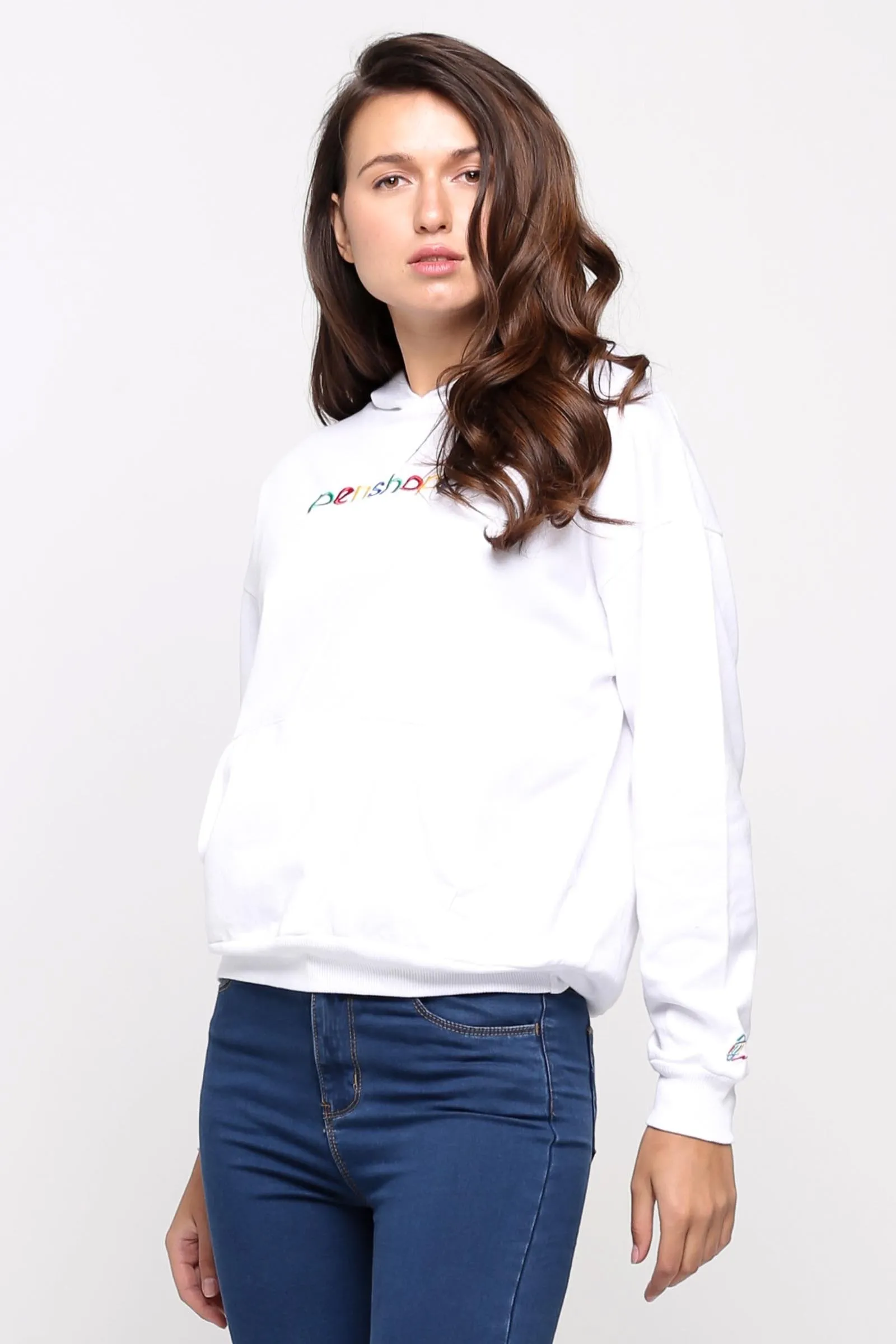 Penshoppe Old School - Hoodie With Embroidery