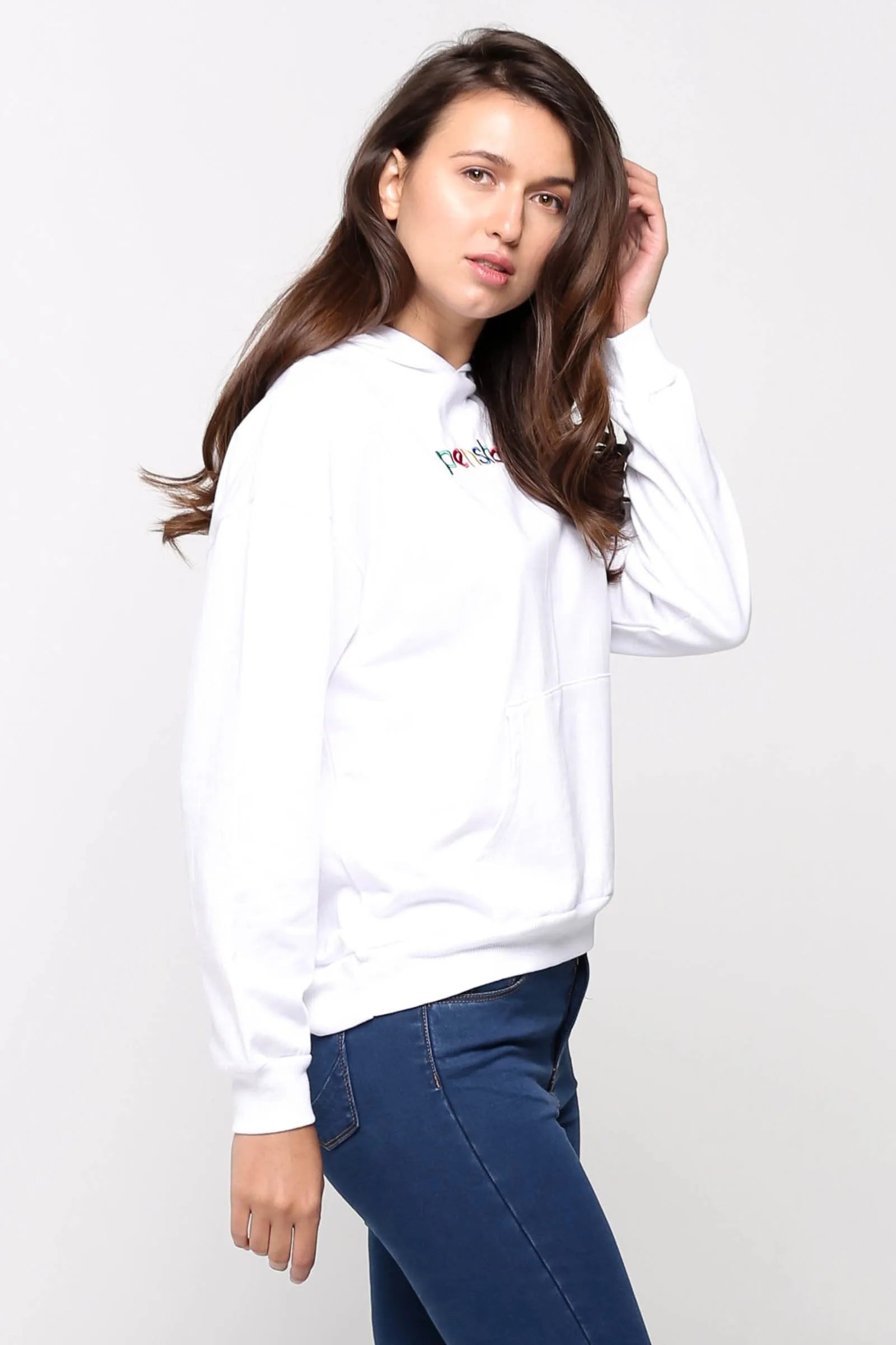 Penshoppe Old School - Hoodie With Embroidery