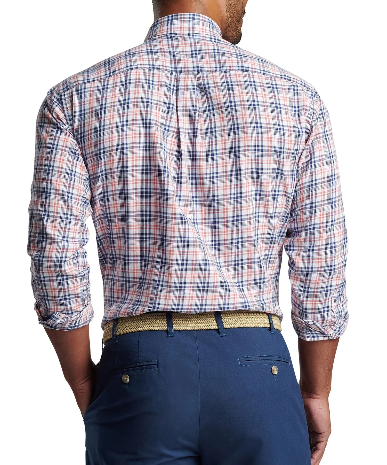 Peter Millar Beacon Spread Collar Sport Shirt
