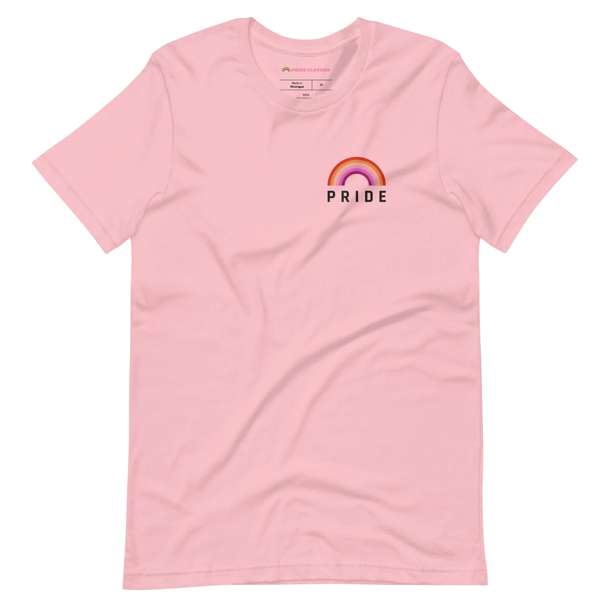 Potently Clear Lesbian Pride Rainbow TShirt