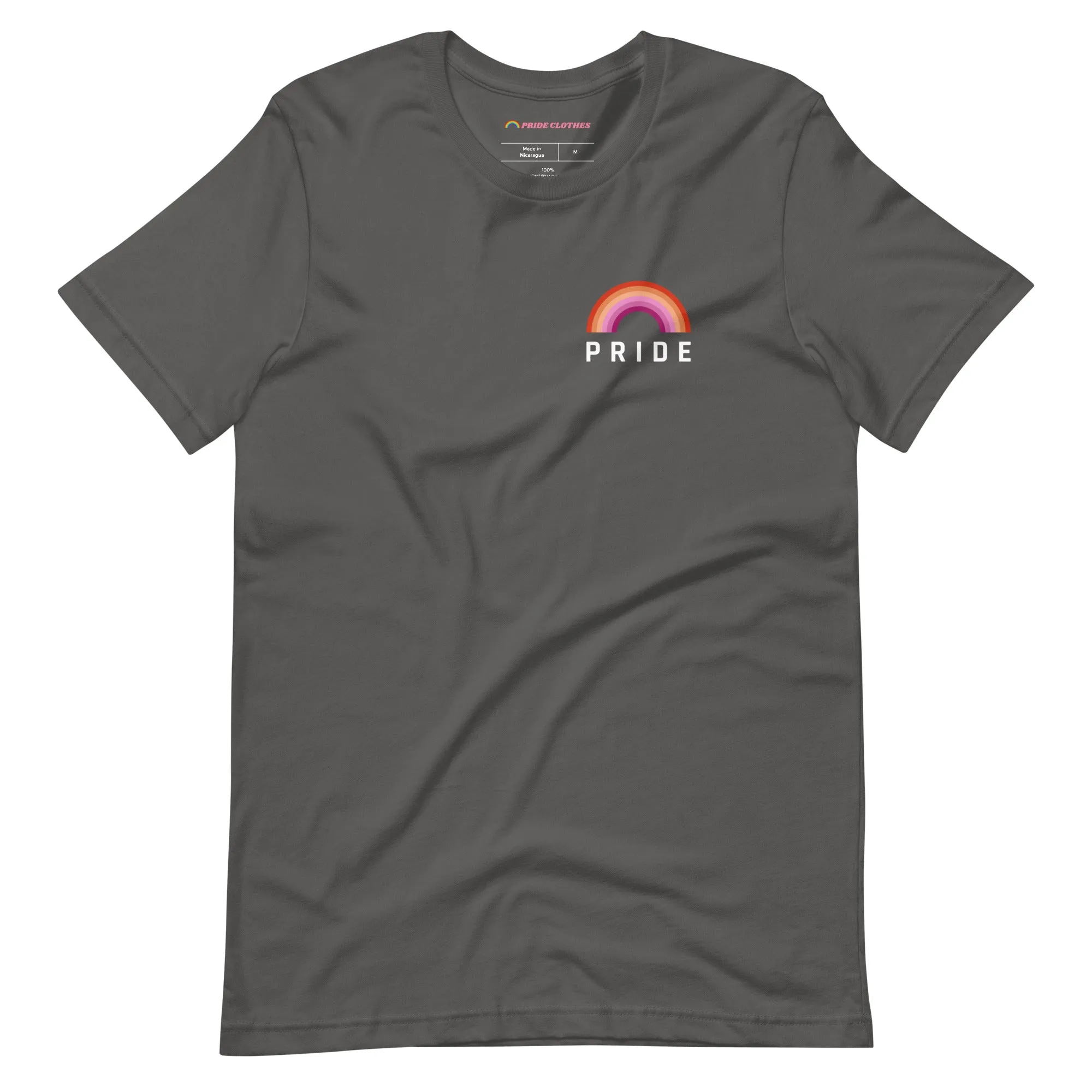 Potently Clear Lesbian Pride Rainbow TShirt