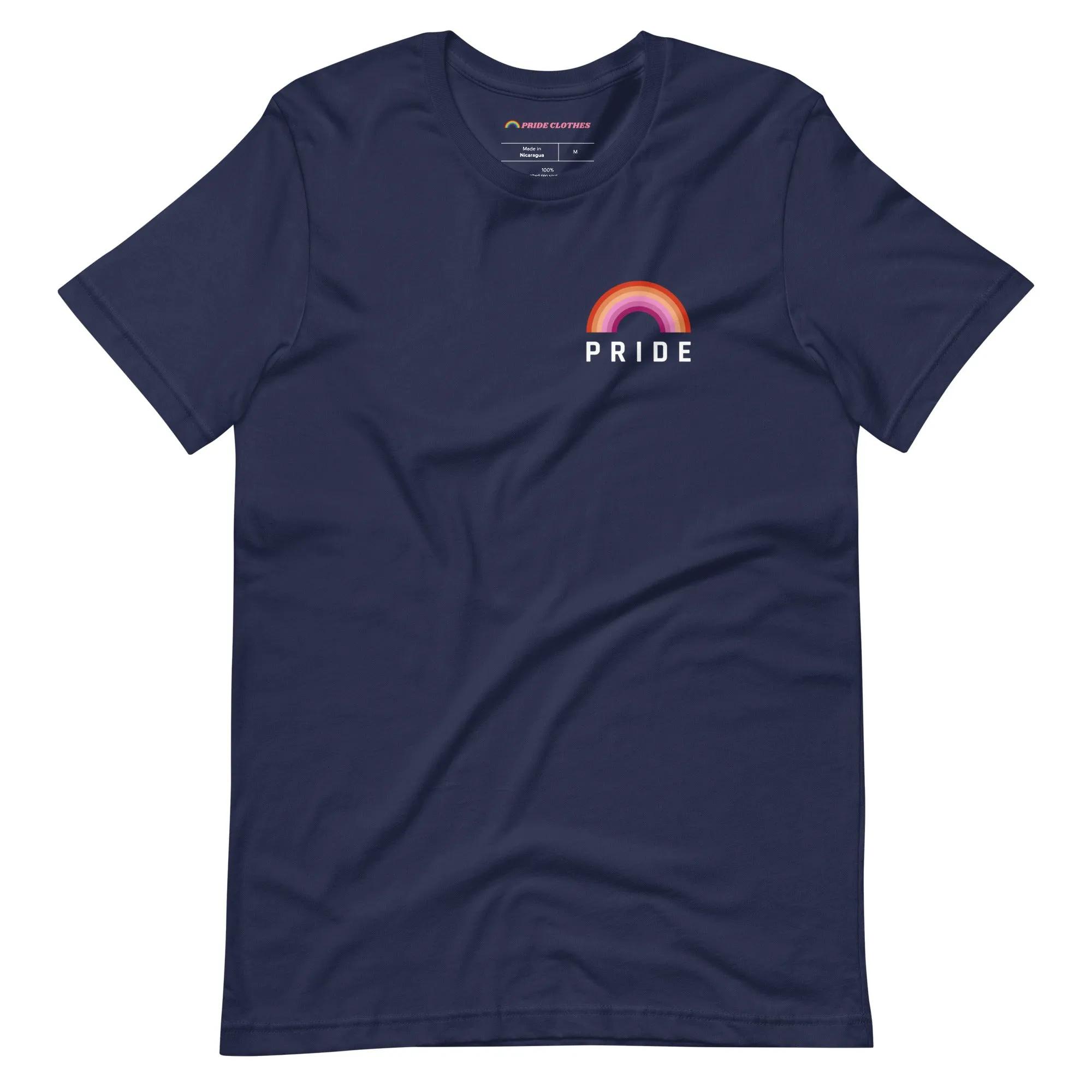 Potently Clear Lesbian Pride Rainbow TShirt