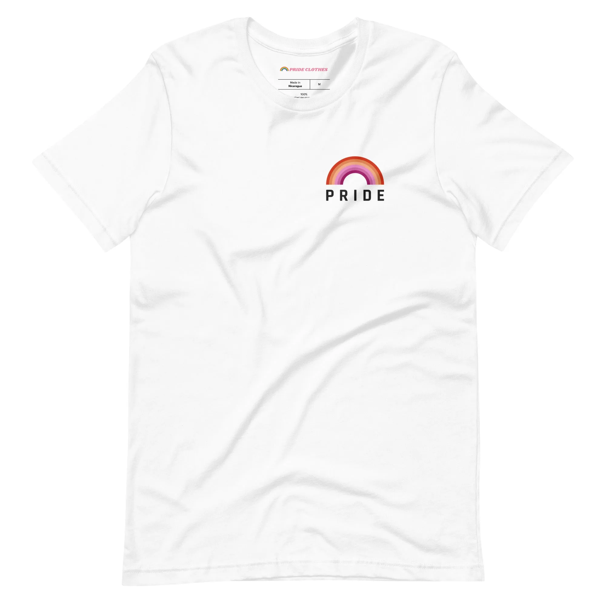 Potently Clear Lesbian Pride Rainbow TShirt