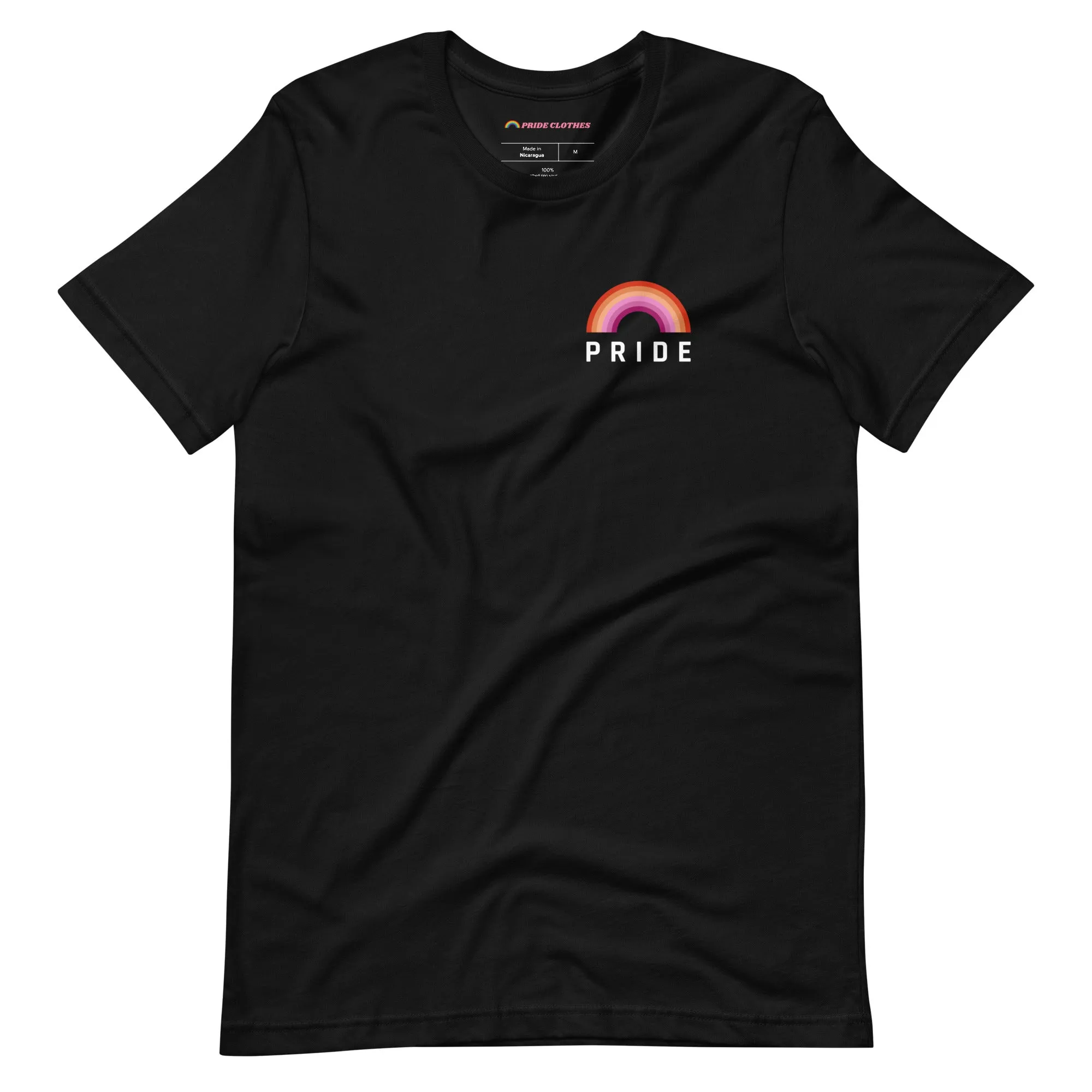 Potently Clear Lesbian Pride Rainbow TShirt