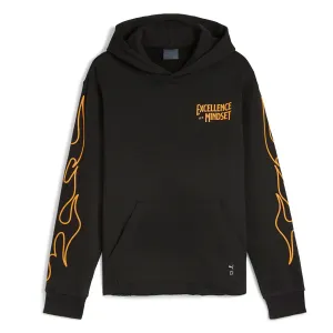 Puma Caution Mens Black Hoodie