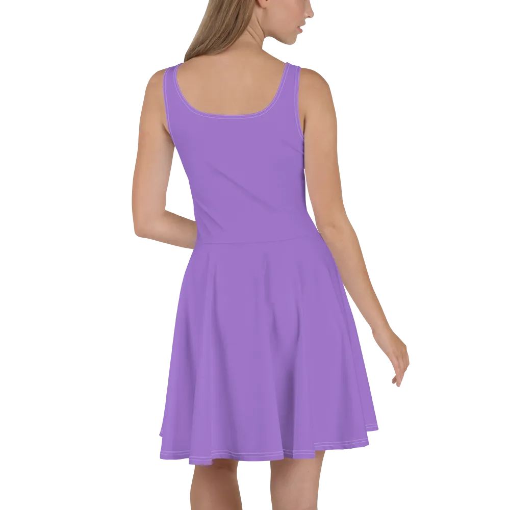 Skater Dress - Coastal Purple