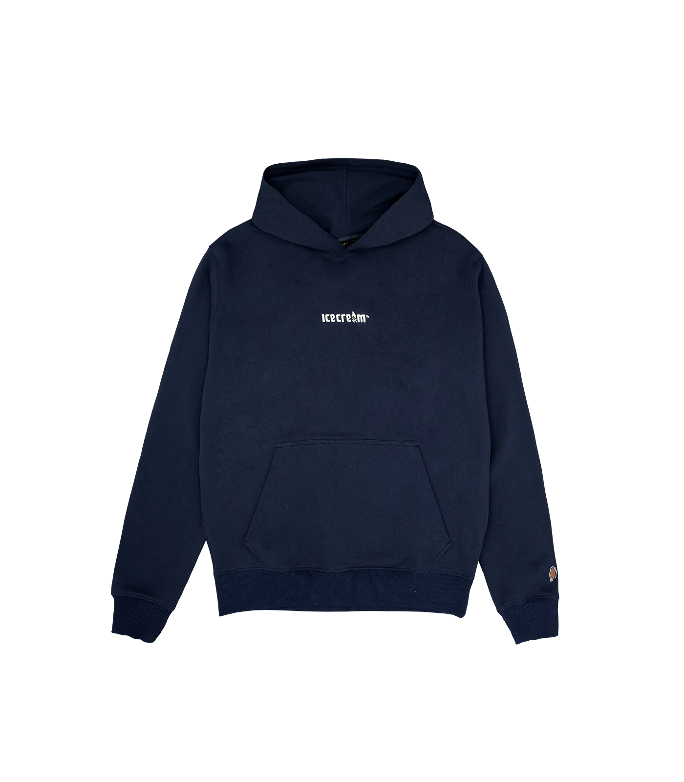 SNAKE ICECREAM HOODIE - NAVY