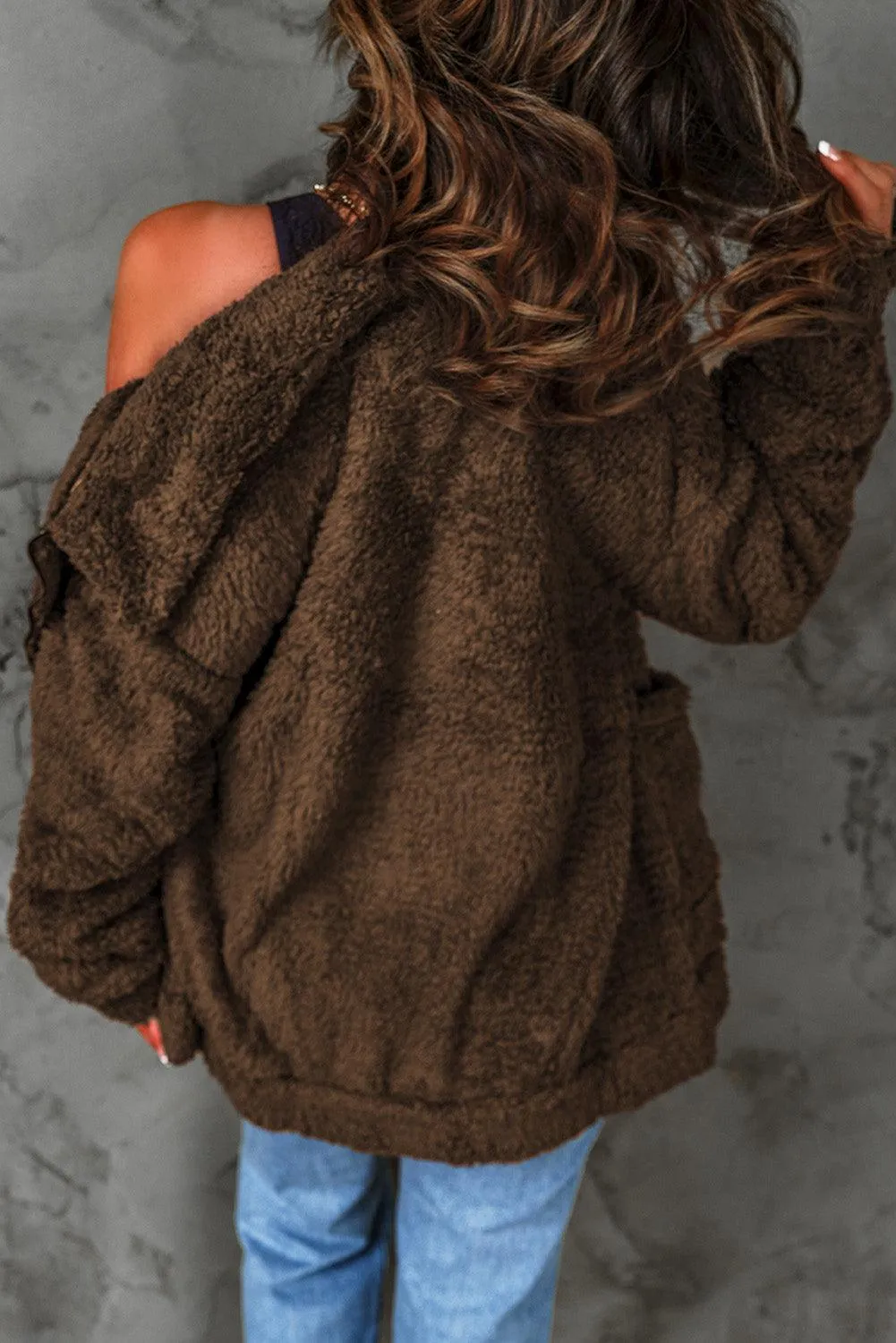 Snuggly Brown Teddy Jacket