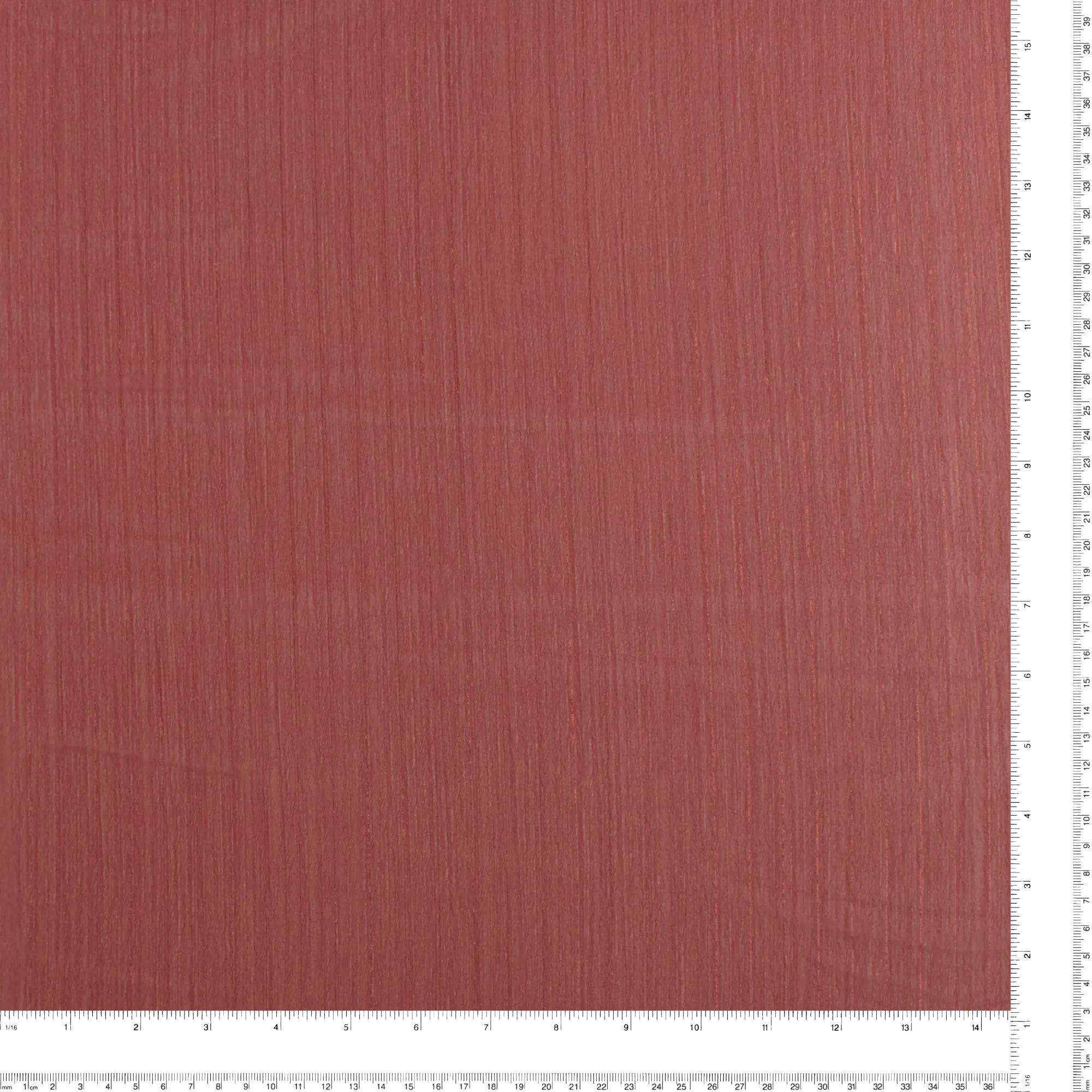 Solid Metallic Chiffon Yoryu - CHANTAL - 005 - Red