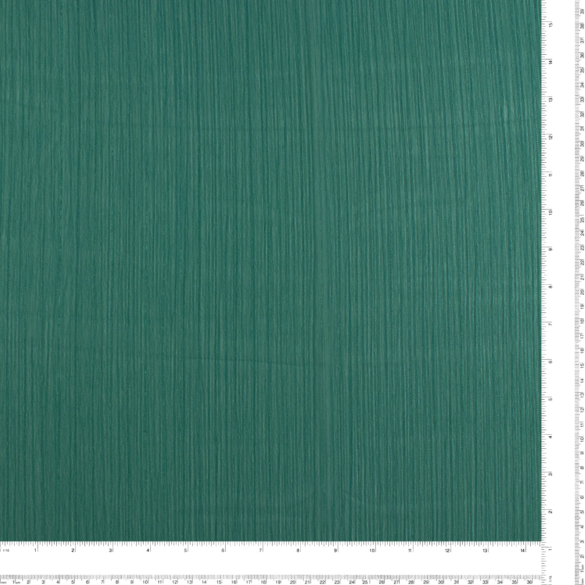 Solid Metallic Chiffon Yoryu - CHANTAL - 007 - Teal