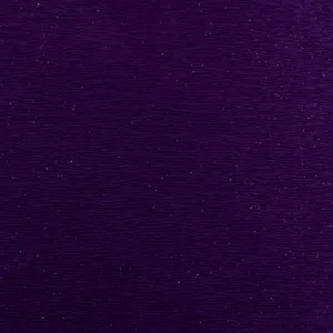 Sparkling Crinkled Knit - RADIANT NIGHTS - 001 - Plum