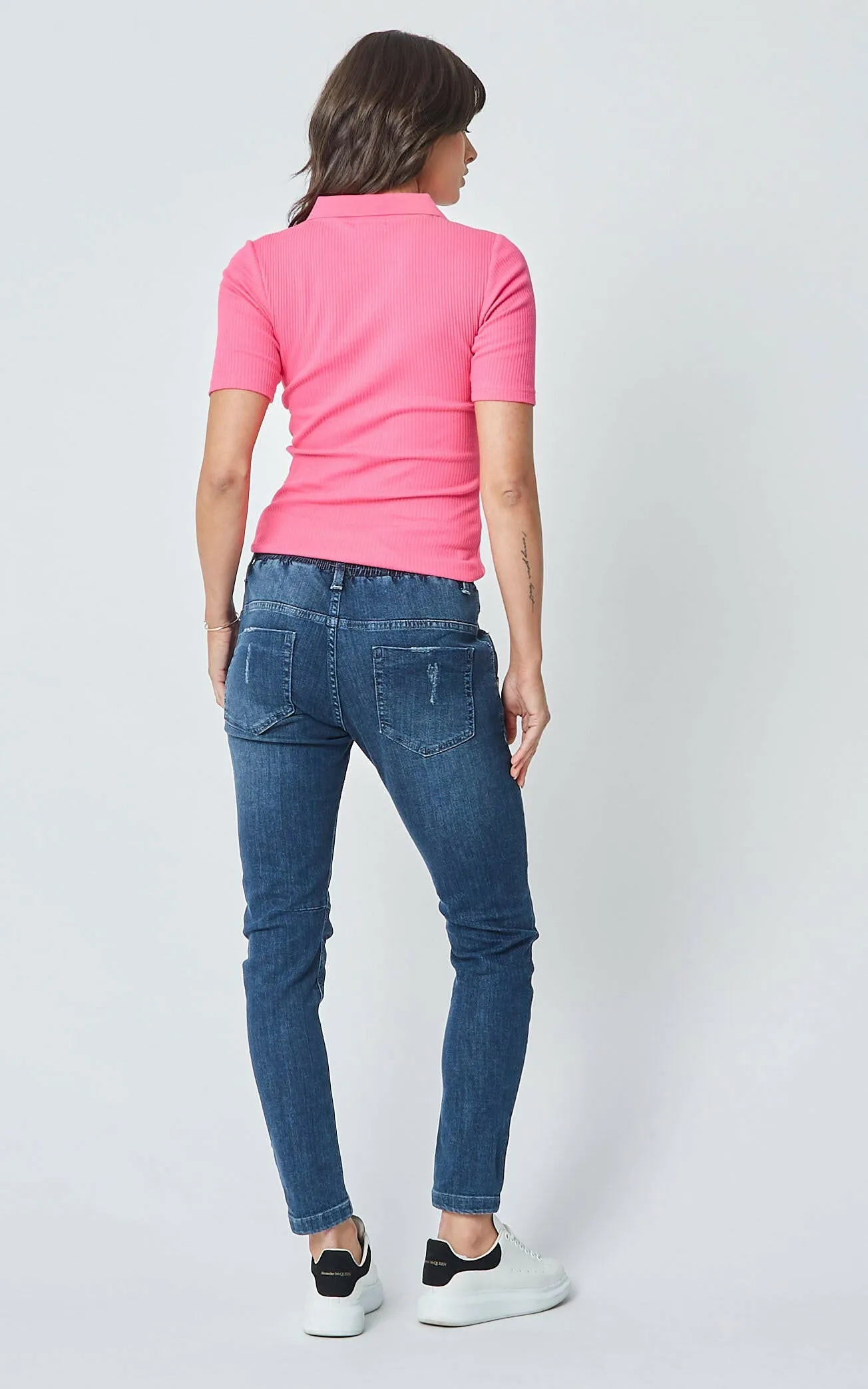 Split Morning Glory Rib Top