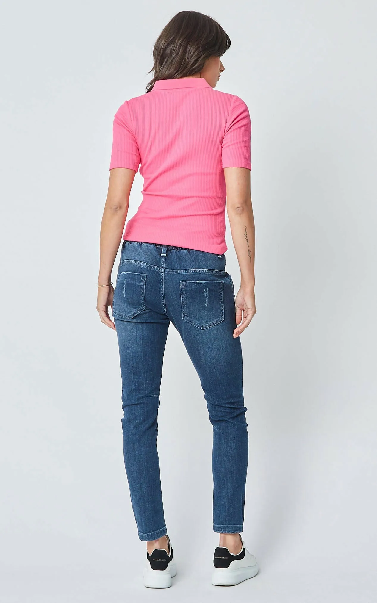Split Morning Glory Rib Top