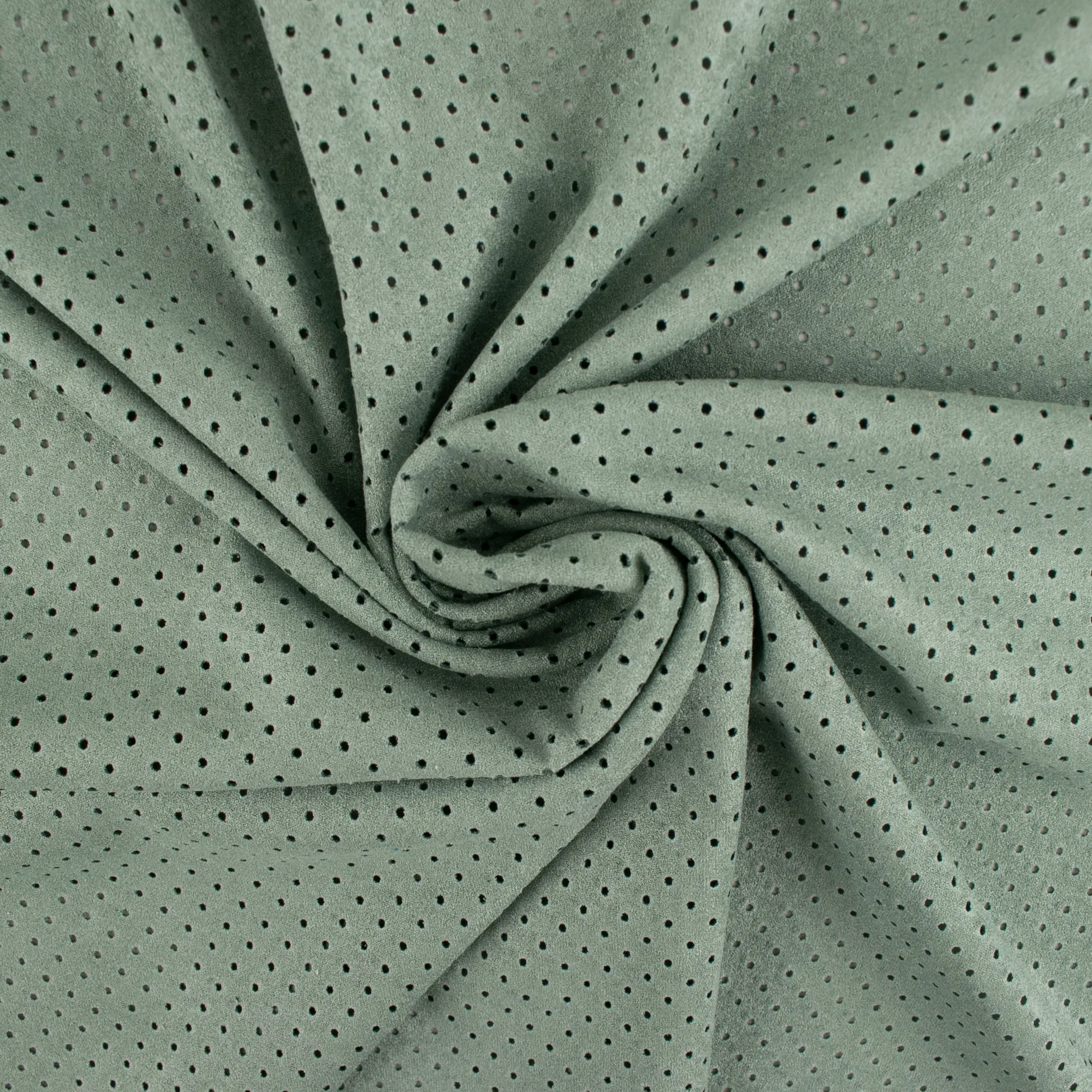 Suede - CALISTA - Perfored - Green