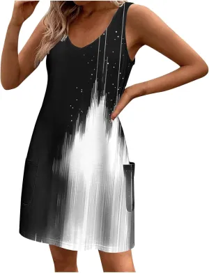 Summer Short Dresses Womens Floral Dresses Women's Plus Size Dresses Summer Floral Dresses for Women