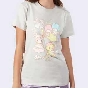 tokidoki x Hello Kitty and Friends - Pastel Twin Star T-Shirt