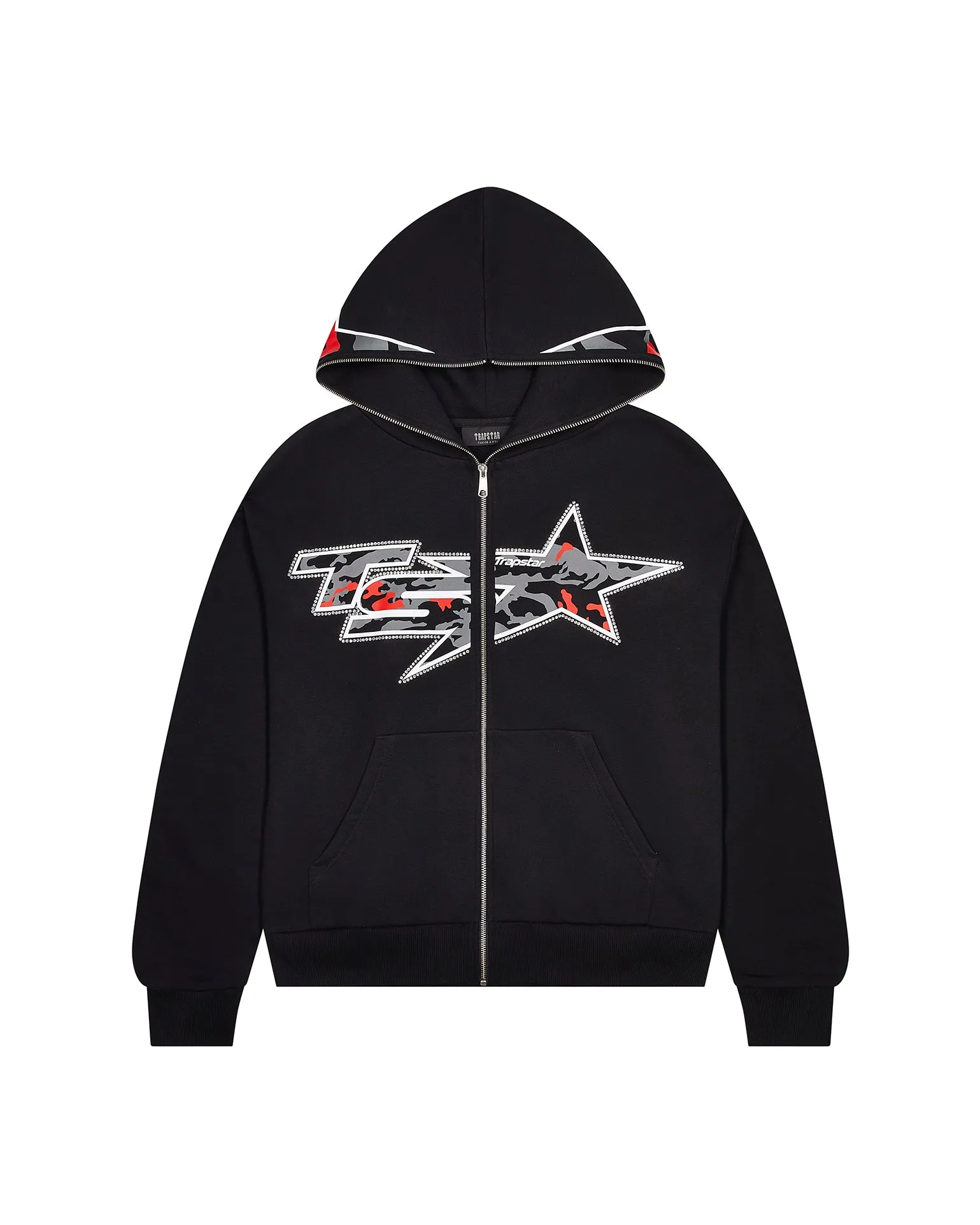 TS Star Camo Hoodie - Black