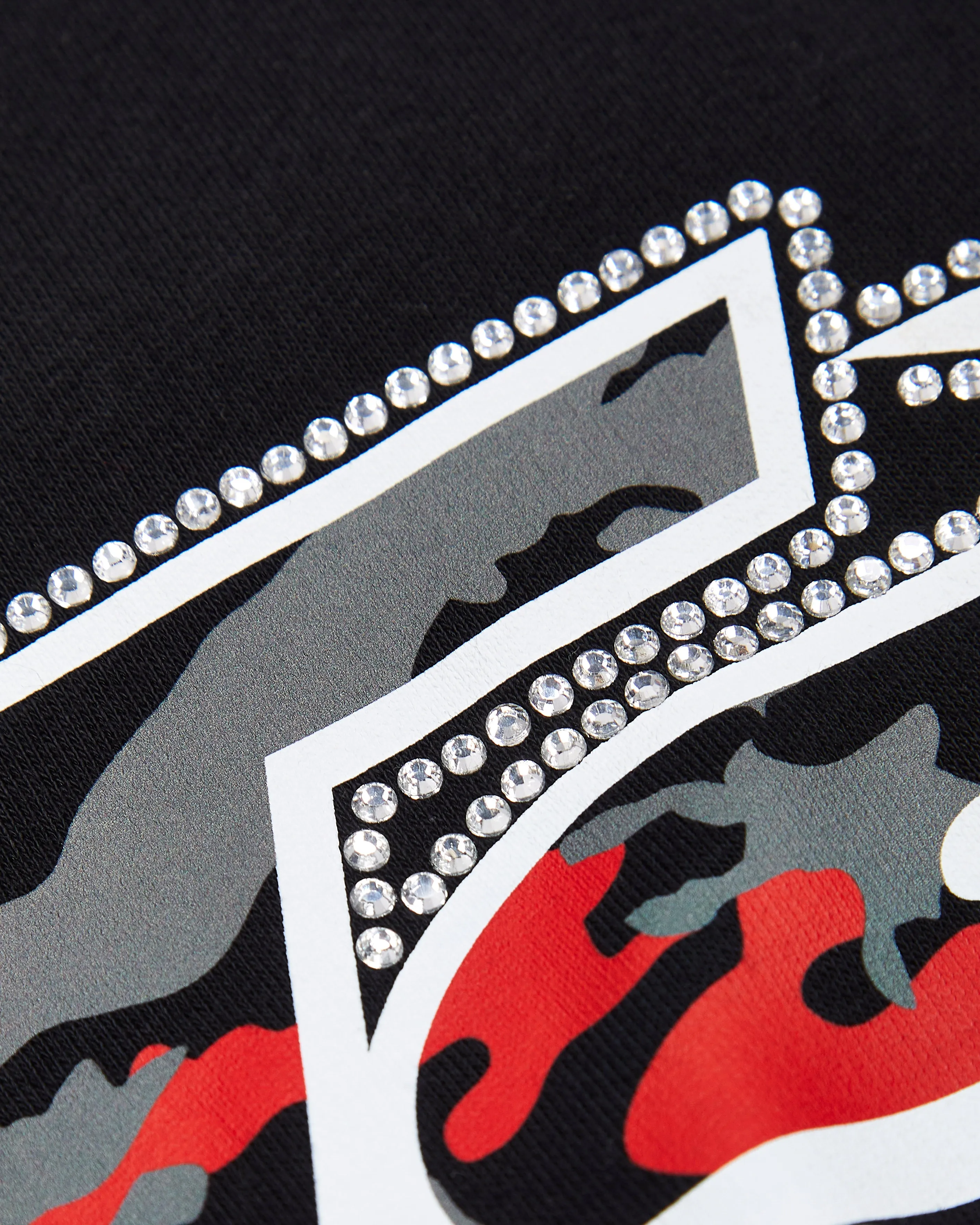 TS Star Camo Hoodie - Black