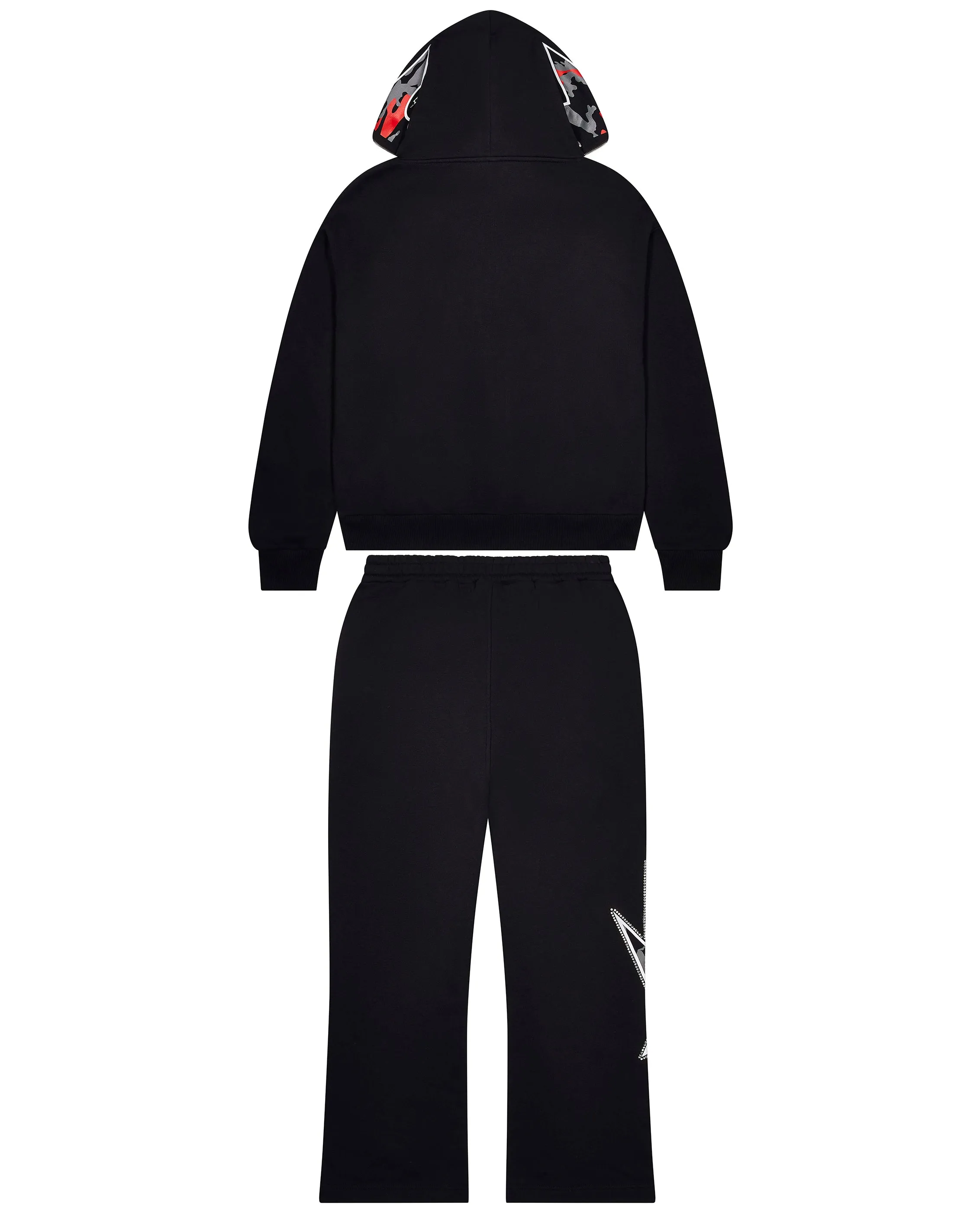 TS Star Camo Hoodie - Black