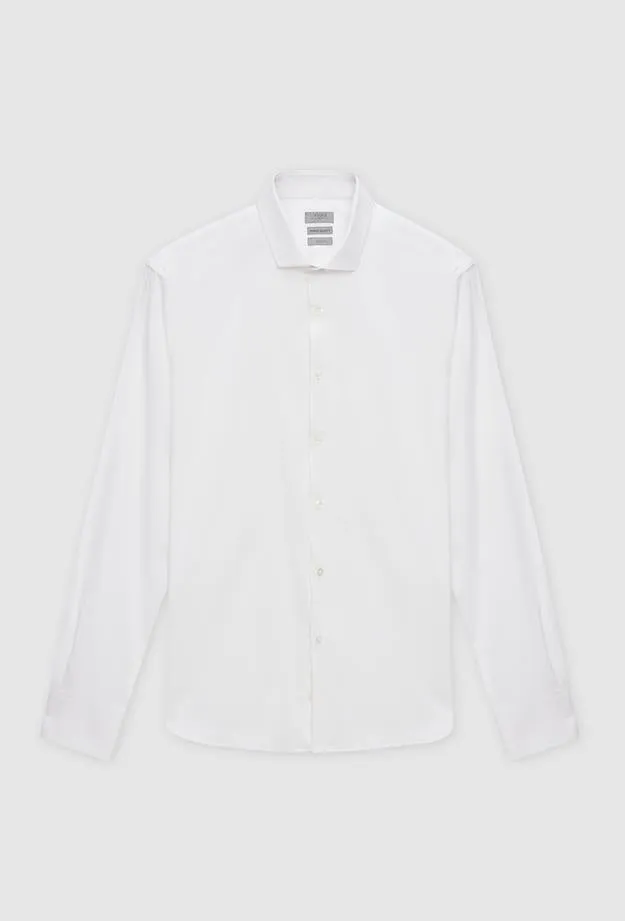 Twn Slim Fit Plain Travel Shirt