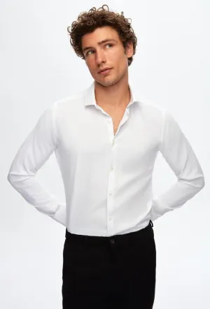 Twn Slim Fit Plain Travel Shirt