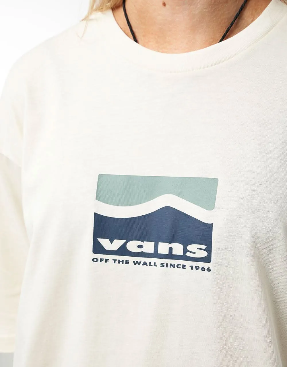 Vans Center Sidestripe T-Shirt - Antique White