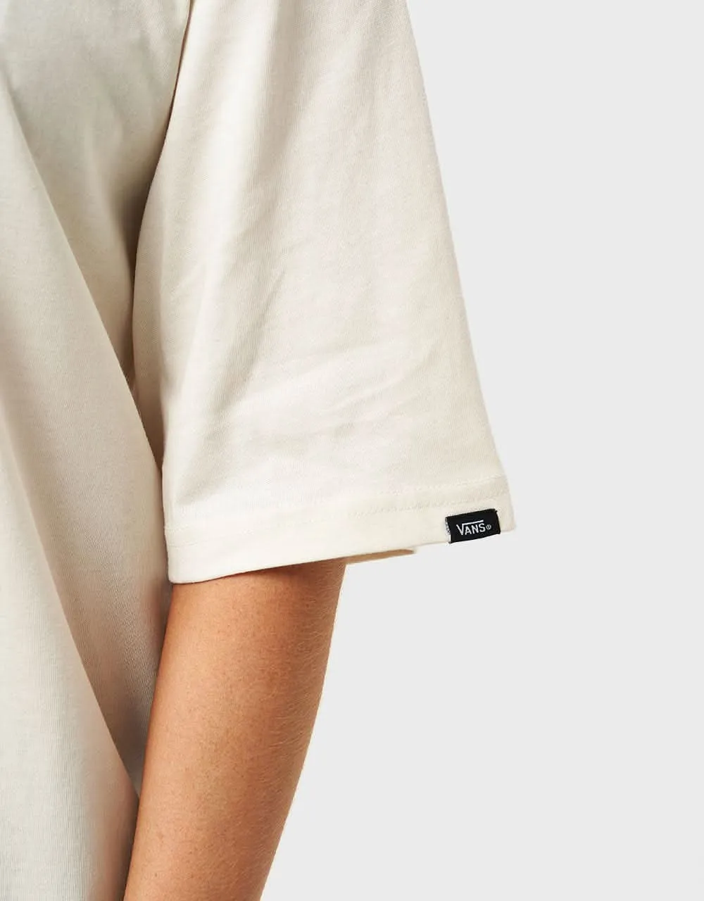 Vans Center Sidestripe T-Shirt - Antique White