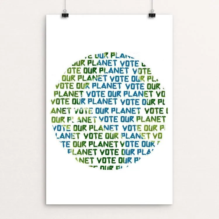 Vote our Planet 1 by Jenny Jones