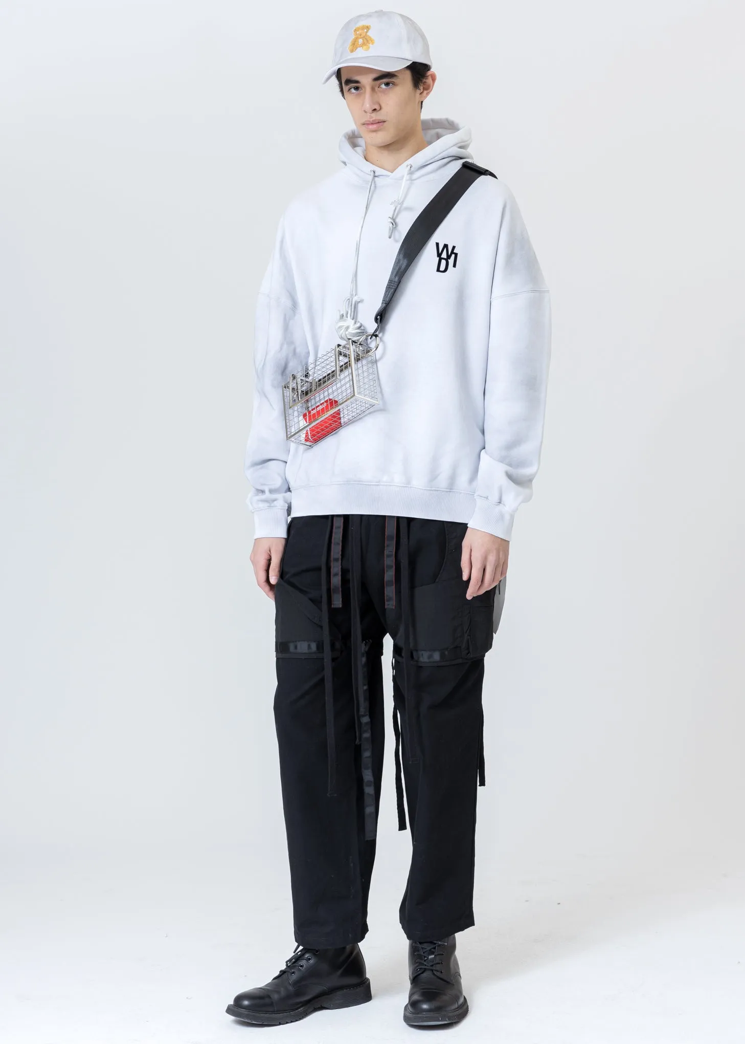 White Glow In The Dark Teddy Hoodie