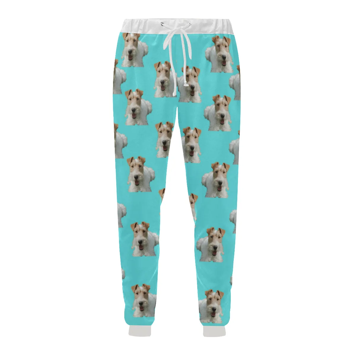 Wire Fox Terrier Pants - Turquoise