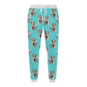 Wire Fox Terrier Pants - Turquoise