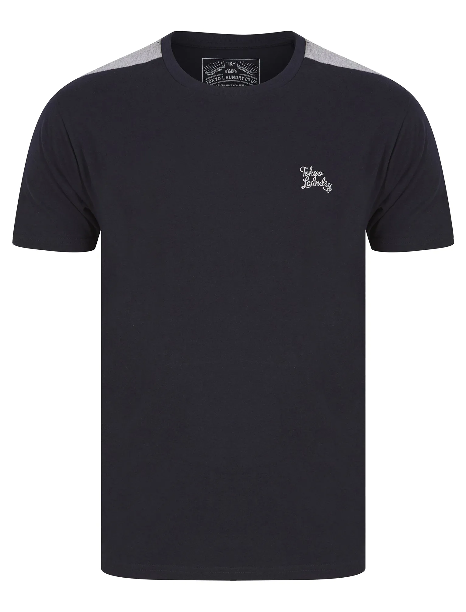 Withington 2pc Cotton T-Shirt and Shorts Lounge Set in Sky Captain Navy - Tokyo Laundry