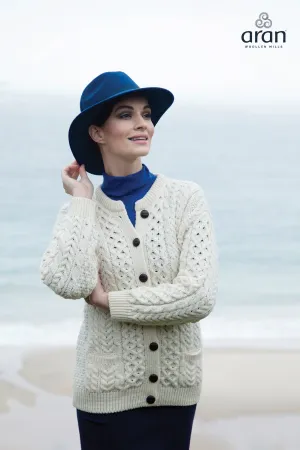 Womens Lumber Cardigan in Cream