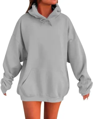 Womens Oversized Hoodies Fleece Sweatshirts Long Sleeve Sweaters Pullover Fall Outfits Winter Clothes