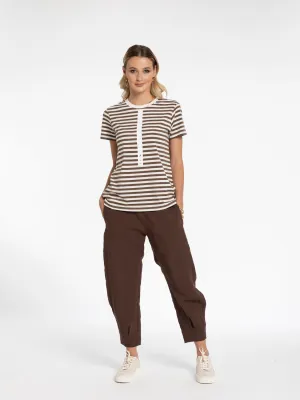X LAB 422 Dreaming of You Pant Chocolate