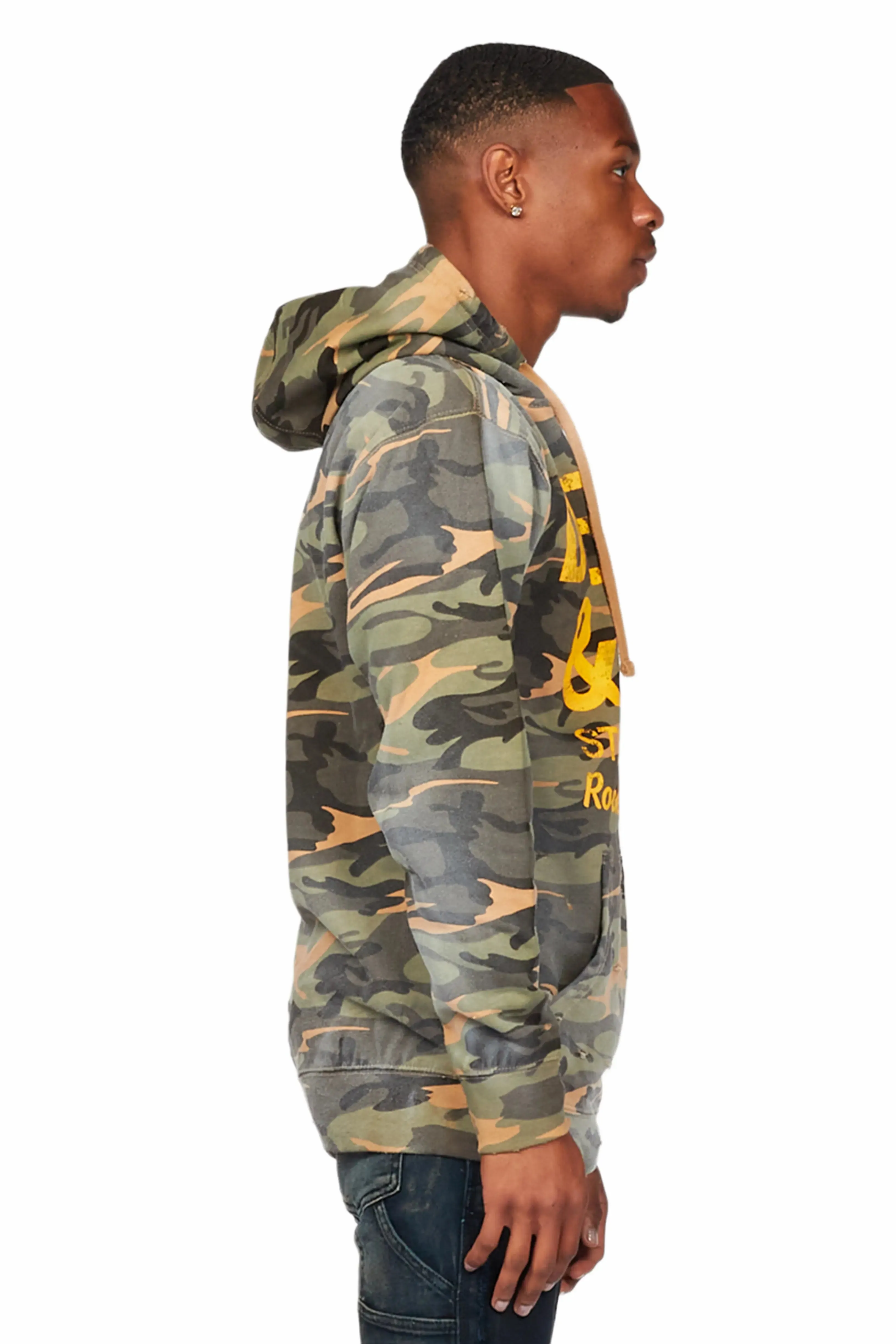 Zack Green Camo Graphic Hoodie
